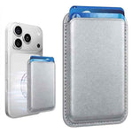 Mag-Safe Strong Magnetic RFID Leather Card Holder For All Phones