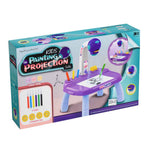 Kids Painting Projection Table Battery Powered For Ages 3 & Above