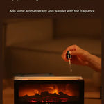 Aroma Bonfire Diffuser Flame Humidifier With Remote