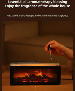 Aroma Bonfire Diffuser Flame Humidifier With Remote