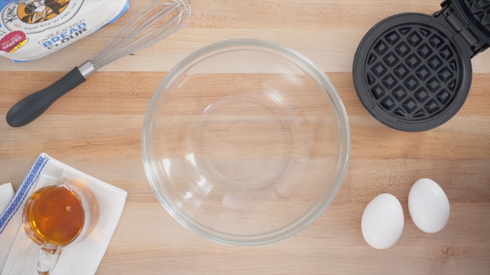 Mini Waffle Maker - Compact Electric