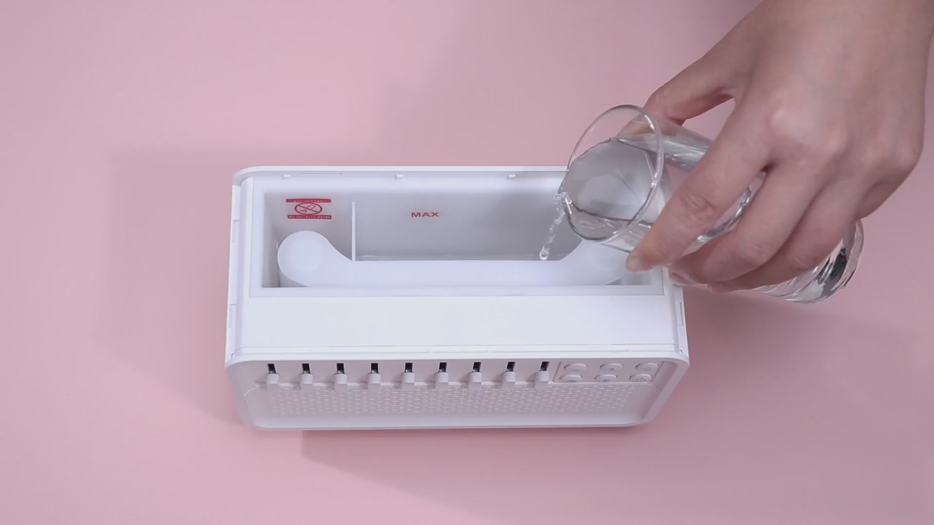 4-in-1 White Noise Humidifier With 8 Natural Sounds